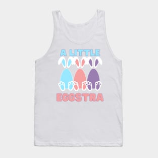 A Little Eggstra | Easter Bunny | Easter Gift Ideas | Gifts for Kids | Gifts for Rabbit Bunny Lovers Tank Top